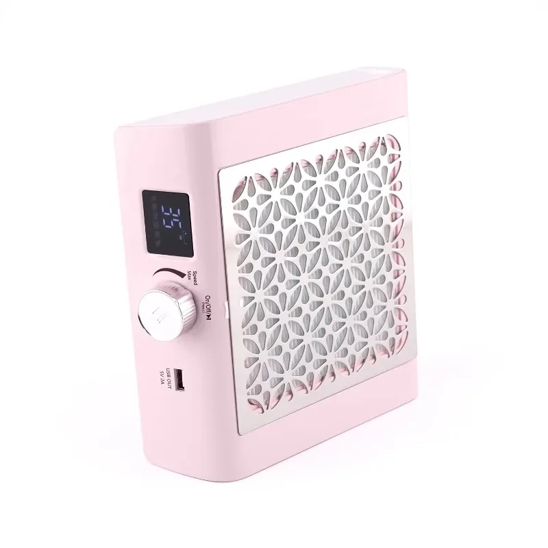 Professional Plug-in model nail dust collector 85w brushless 4500rpm vacuum cleaner dust collector nail manicure