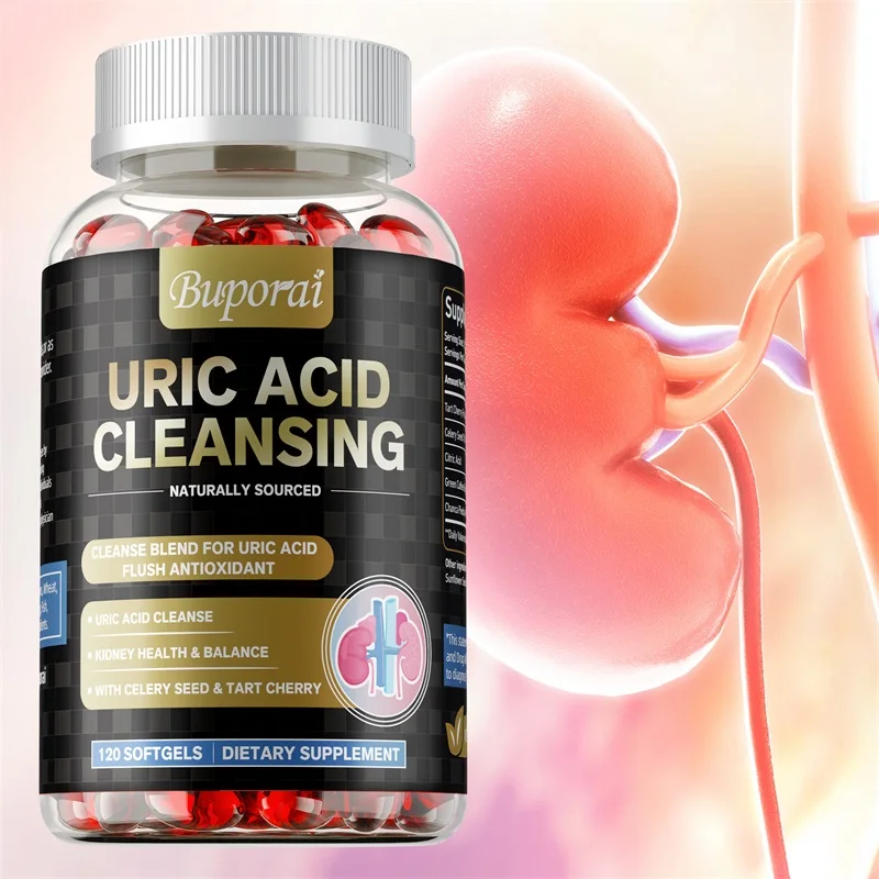 Uric Acid Cleansing - Uric Acid Cleanse & Kidney Support, Joint Support Supplement & Detox Cleanse for Men and Women