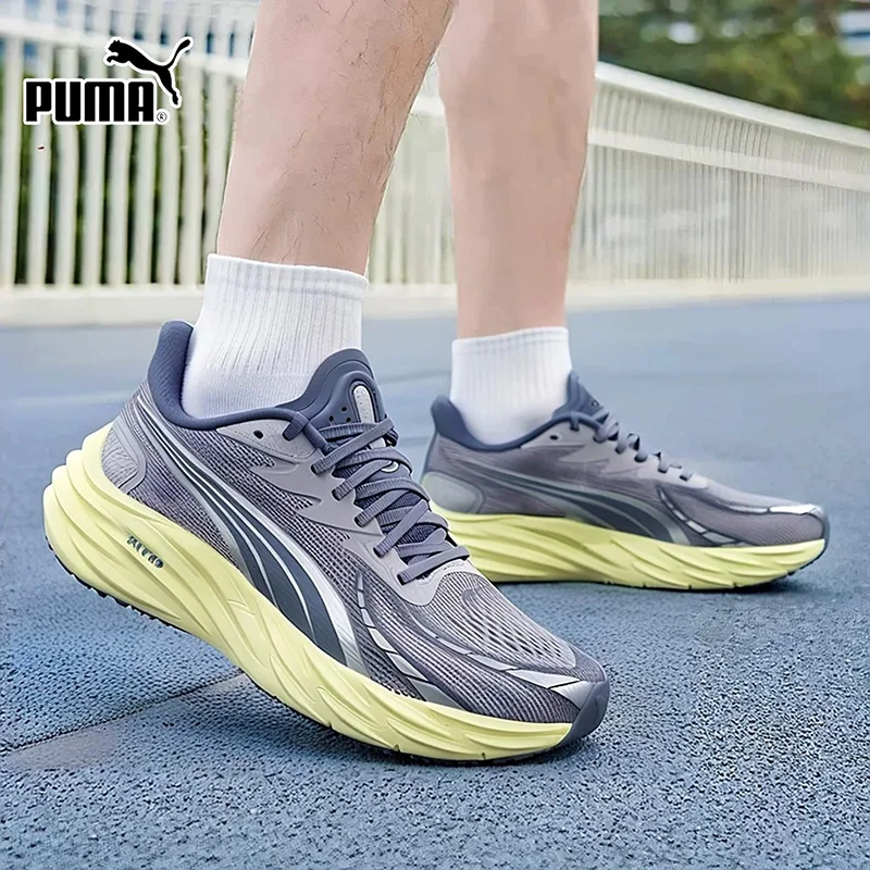 Puma men's shoes - Velocity NITRO 4 - Fast-paced shock-absorbing, breathable and comfortable men's sports running shoes311140-19