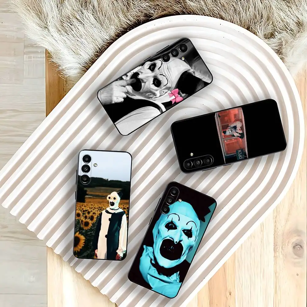Movie Phone Case For Samsung  A73,72,51,53,52,71,22,5G,Note,J7,8,9 T-Terrifier 2 3 H-Horror Clown Classic Versatile Soft Shell