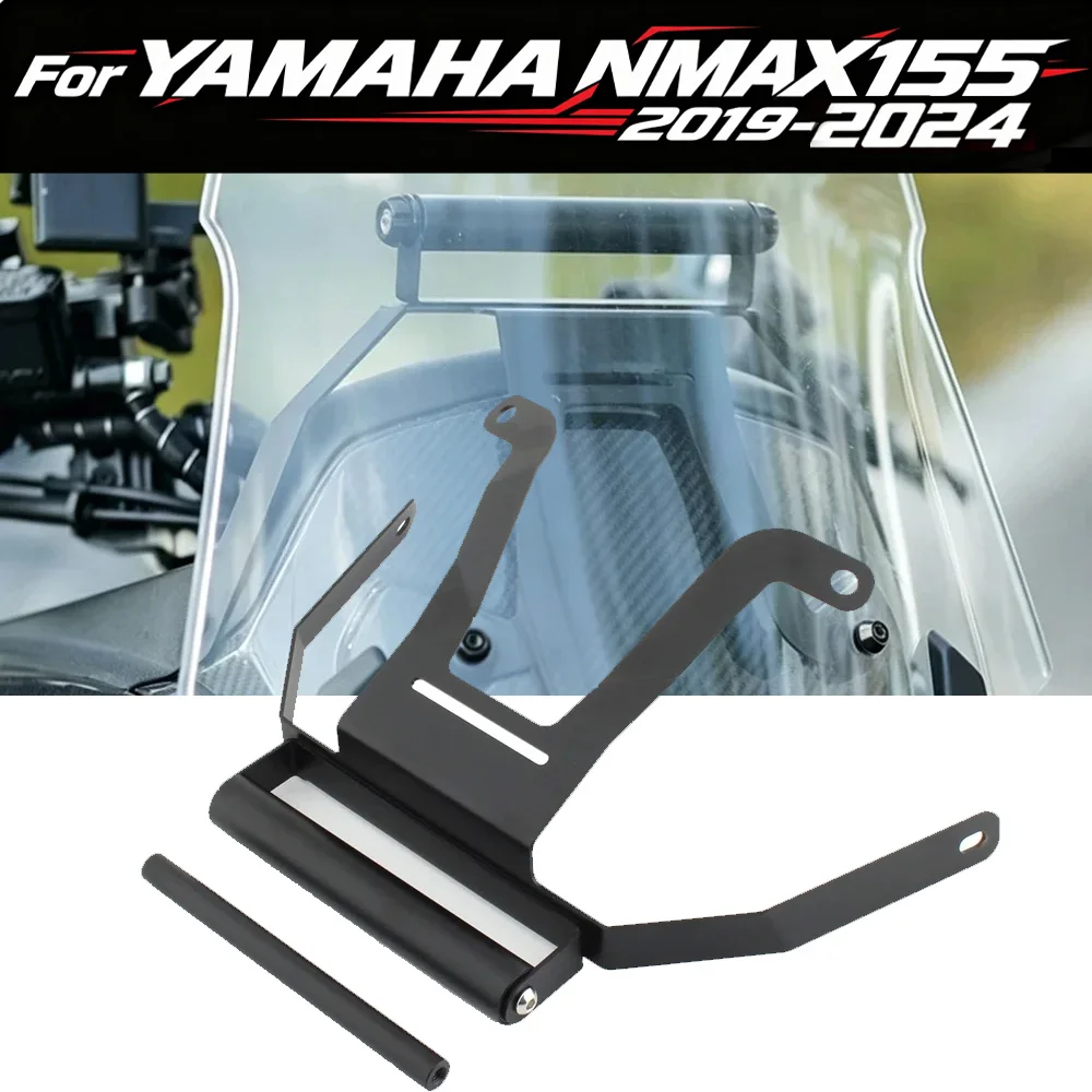 For YAMAHA NMAX 155 NMAX155 2019 2020 2021 2022 2023 2024 Motorcycle Mobile Phone GPS Navigation Bracket Mounting Bracket