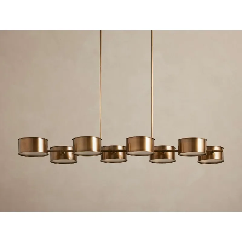 Nordic LED Pendant Light Minimalist Etoile Chandelier Hanging Ceiling Lamp for Living Room Kitchen Island Bedroom