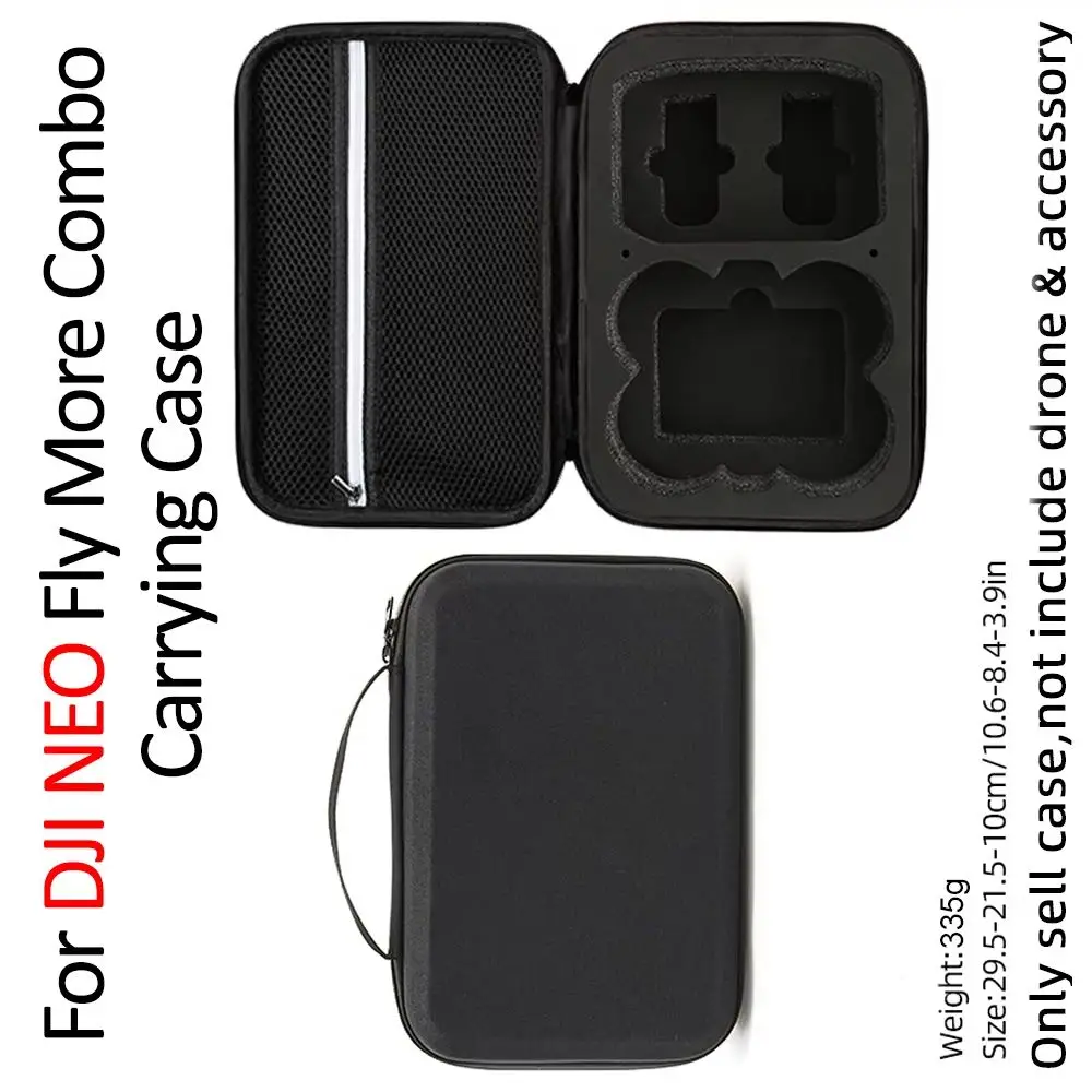 Carrying Case for DJI Neo Fly More Combo Accessories, Portable EVA Storage Travel bag for DJI Neo, for RC-N3 Remote Controller