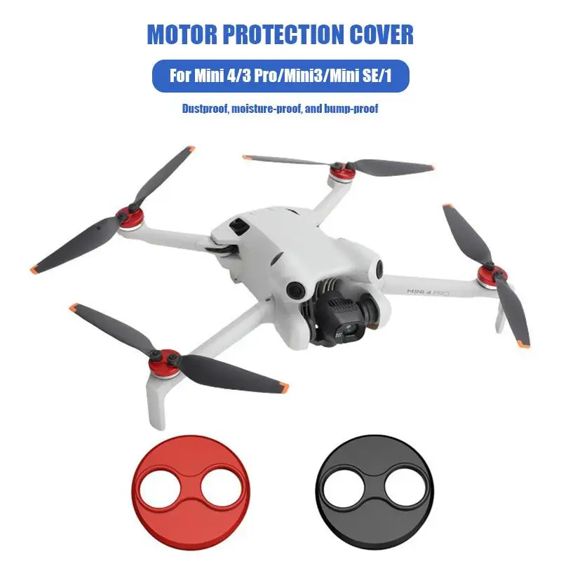 Drone Motor Cover for DJI Mini 4 PRO/Mini 3 PRO/Mini3/Mavic Mini Engine Protector Guard Cap Dustproof Waterproof Protection Cap