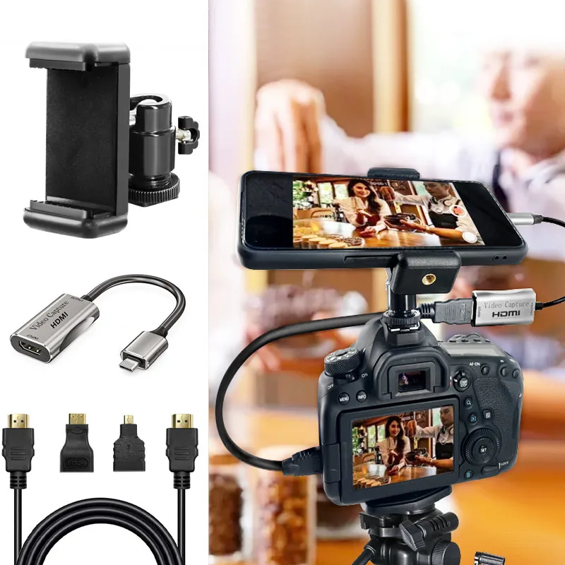 1080p 4k Hdmi Hd Capture Card Audio Video Capture Card Ps4 Switch Game LiveCapture Card Adapter Tv Dvd Vhs Live Capture Device