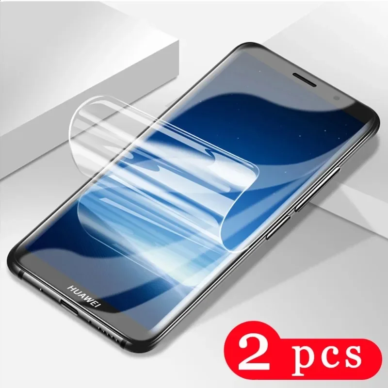 2Pcs Soft Full Cover for Huawei Honor 7s 7x 7a Pro 7c Pro Hydrogel Film on The Not Glass Protective Film Phone Screen Protector