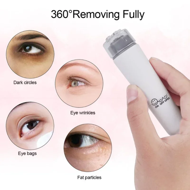 New Mini Anti-Wrinkle Eye Massager 4-Head Electric Eye Massager Facial Vibration Thin Face Massage Firming Eye Care Tool