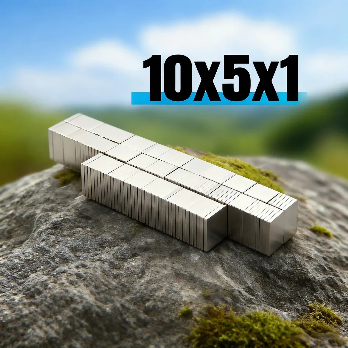 10x5x1mm N35 Super Strong block Neodymium Magnet Powerful Refrigerator Magnets NdFeB Permanent Magnetic imanes