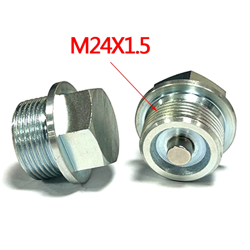 M24X1.5 Steel Engine Magnetic Oil Drain Plug with Neodymium Magnet for BMW F10 F18 F20 N20 120/320/520