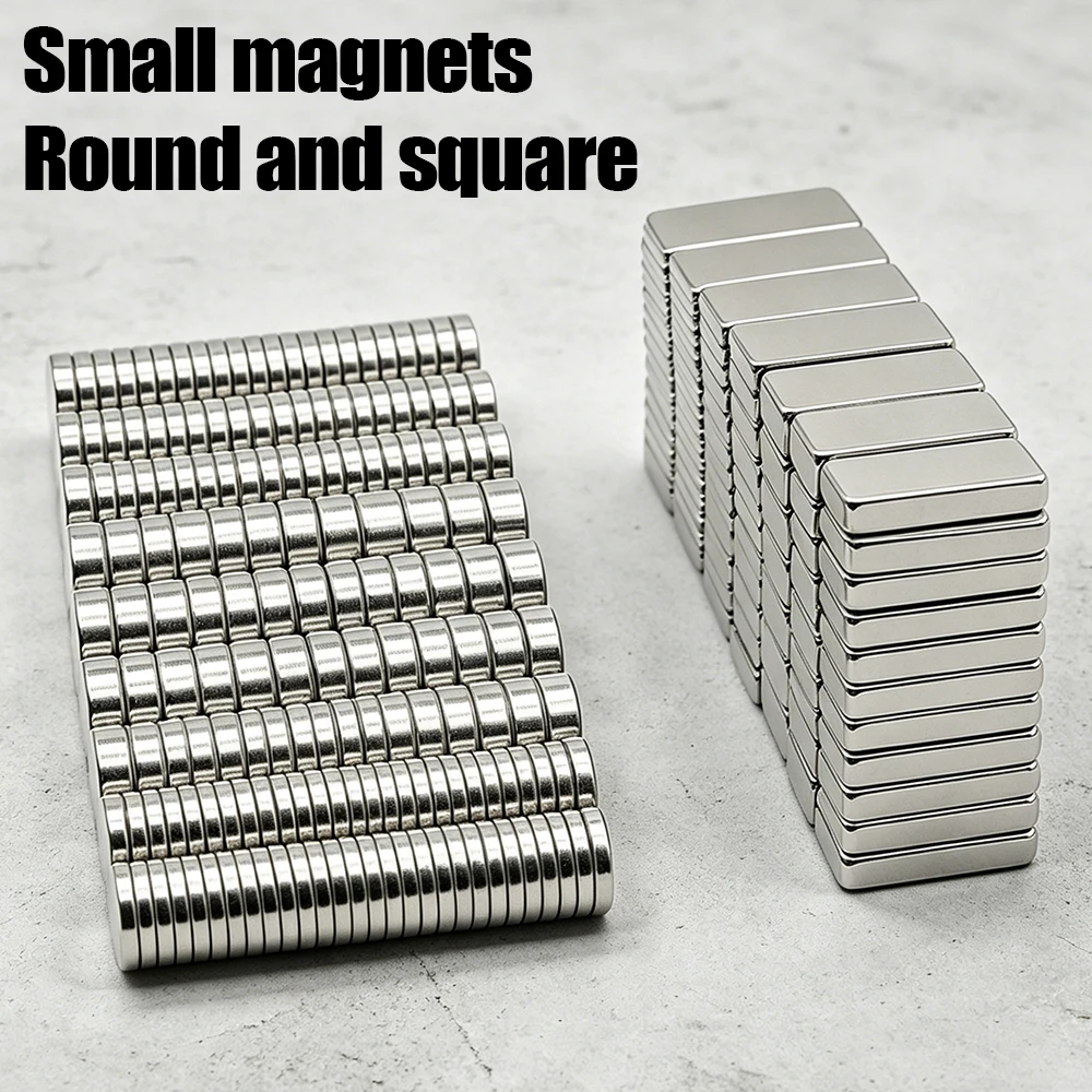 N35 Super Strong Round Neodymium Magnet Block NdfeB Powerful Permanent Magnetic imanes  Magnents Refrigerator Magnet