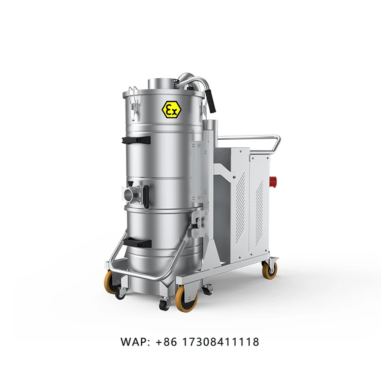 100-Liter Wet/Dry Industrial Vacuum Cleaner High Pressure Electric Silent Operation Vacuum Cleaner for Workshop Laboratory Use