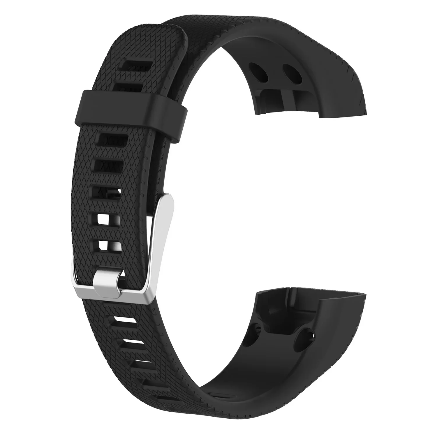 Colorful Breathable Silicone Replacement Strap for Garmin Vivosmart HR+ Plus Smart Watch Band Compatible with Approach X10/X40