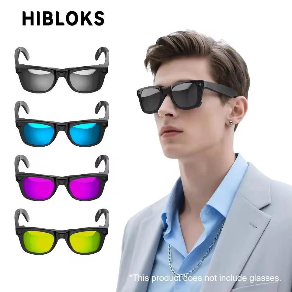 Clip For Ray-Ban Meta Wayfarer RW4006/RW4012 GEN2 Standard Smart Glasses Clip Colorful Polarized Sunglasses Lenses