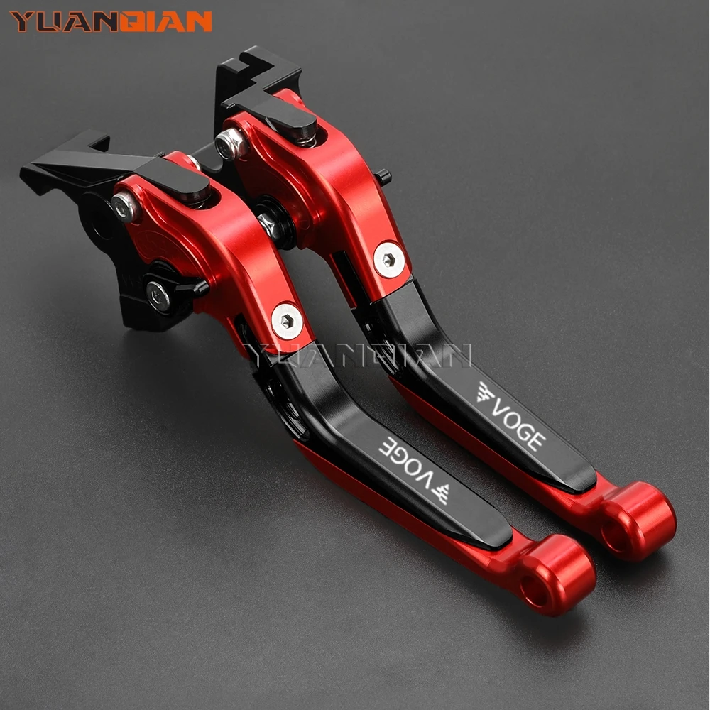 For Loncin VOGE 300 RALLY 300 300RALLY 300GY all years Motorcycle Aluminum Brake Clutch Levers Adjustable Folding Handle grips
