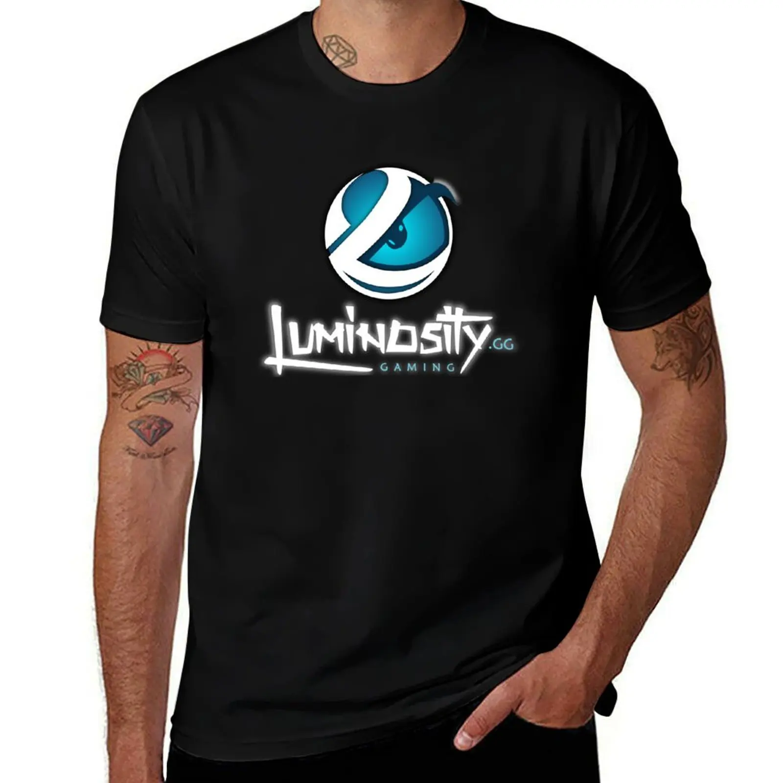 Luminosity Gaming T-Shirt Athletic Quick Dry for Men T-Shirt