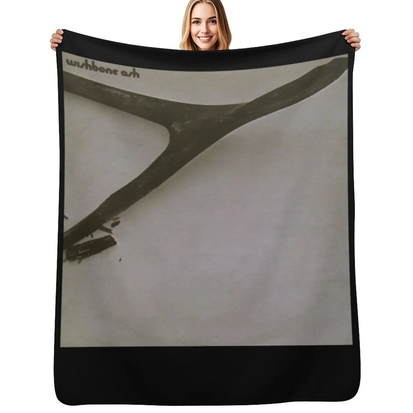 Wishbone Ash T-shirt essentiel Throw Blanket funny gift blankets and throws Loose Plaid on the sofa Decorative Sofa Blankets