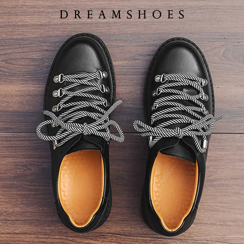 Leather Casual Business Shoes for Men Fashion Dress Tenis De Hombre Moccasins Mokasin Tenis Caballero Designer sneakers