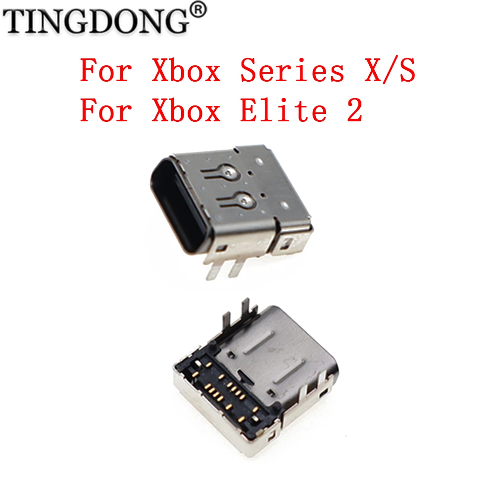USB Type-C Charger Socket Port For Xbox Series X S For Xbox Elite 2 Gamepad Controller USB-C Charging Tail Plug Connector