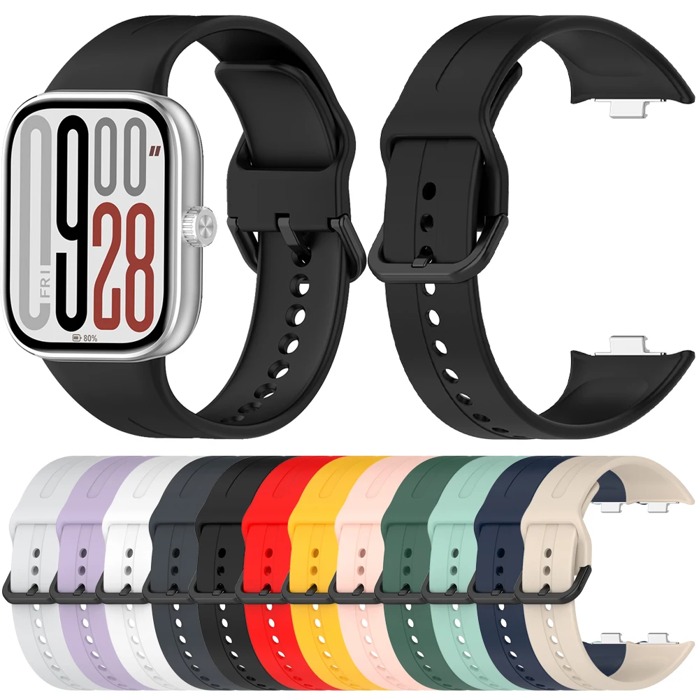 Replacement Silicone Strap For Redmi Watch 5 eSIM Smart Watch WristBand Bracelet Band For Xiaomi 8 9 Pro Redmi Watch 4 5 Straps