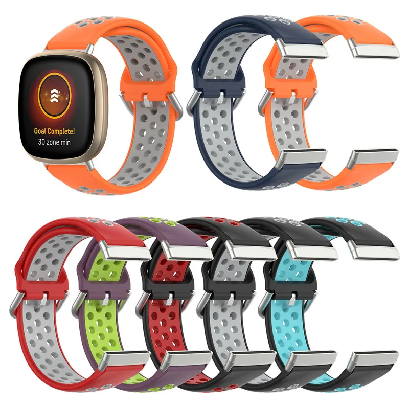 Silicone Band for Fitbit Versa 3 4 Smart Watch Replacement Bracelet For Fitbit Sense 2 Band Correa Wristband For Fit Bit Sense