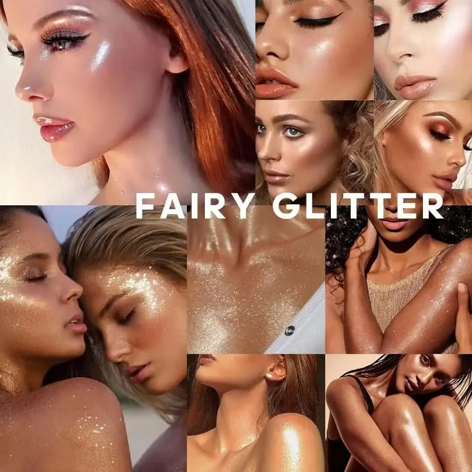 Beauty Glitter Stick Mermaid Costume Body Face Glitter Makeup for Kids and Women Waterproof Rave Accessories Sequins Body Paint