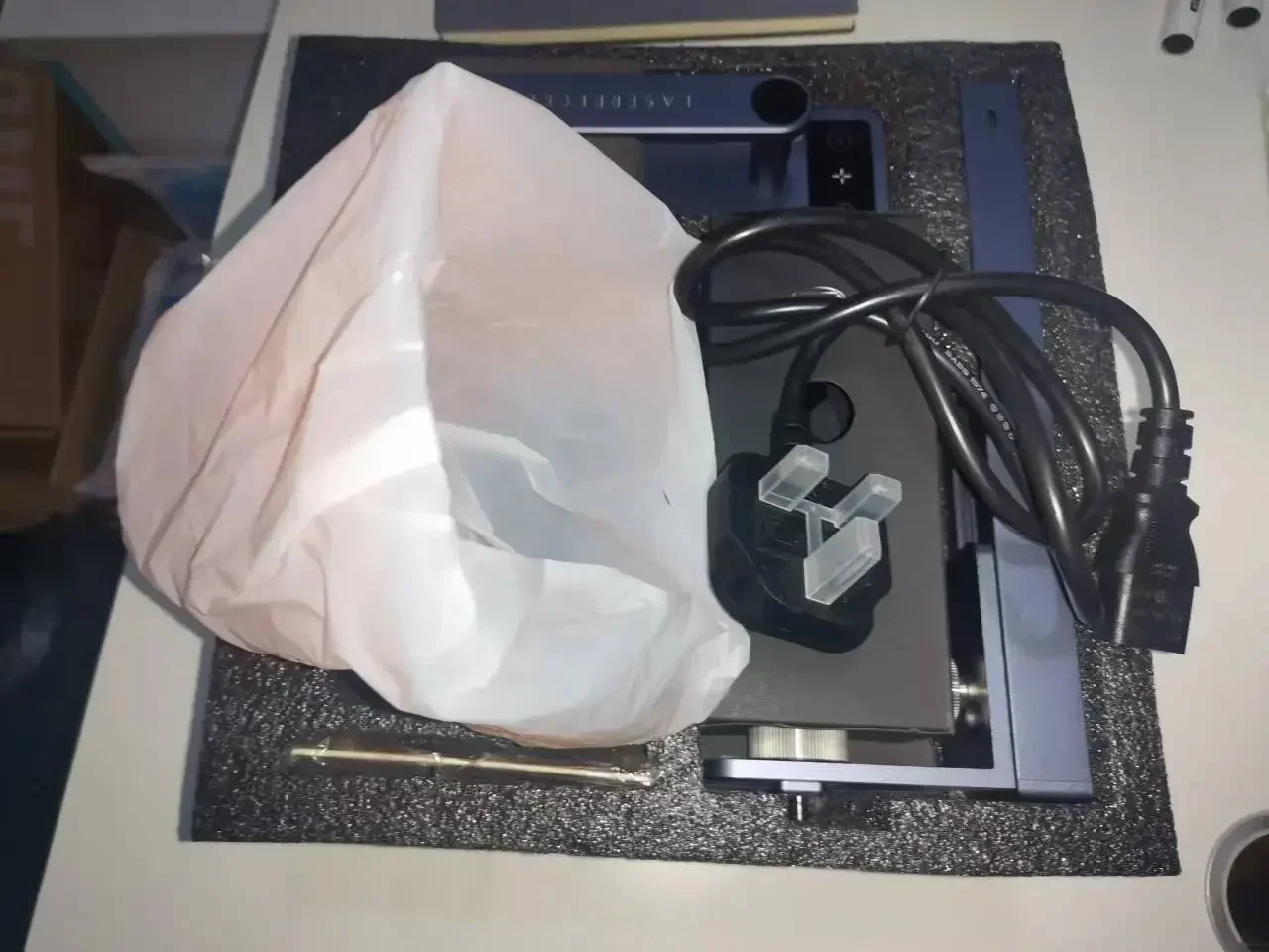 3KGS Portable Mini Engraving Machine for Glass Perfume Bottle Wallet Ear Tag Birds Tag Customization Name Engraving