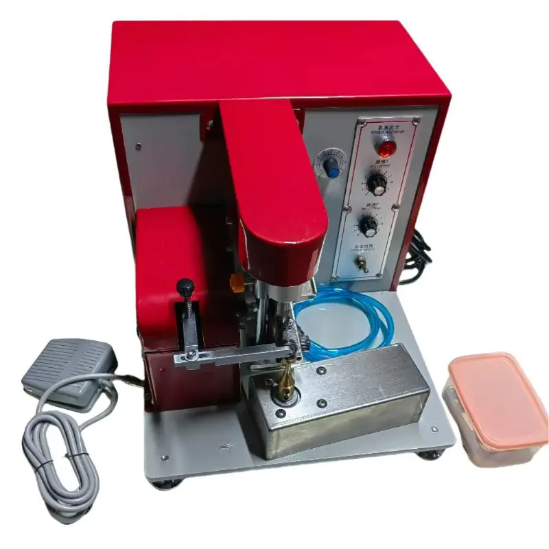 2026 sell Small Pieces Leather Inking Dyeing Machine Coloring Oil Paint Machine For Leather Wallets Edge Coloring Machine