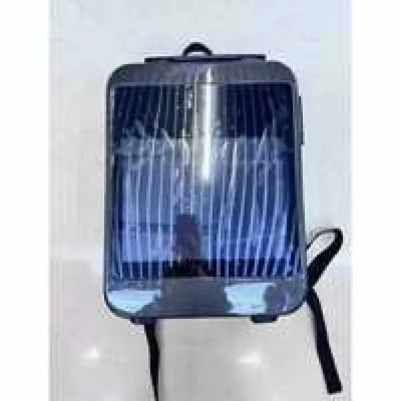 Eco-friendly solar backpack with USB charging port for travel and commuting
