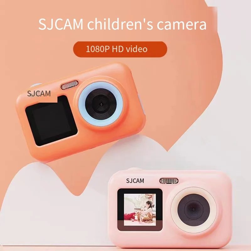 SJCAM FunCam Plus Kids Camera Dual-Screen Kids Camera for School Home Childhood HD Digital Camera