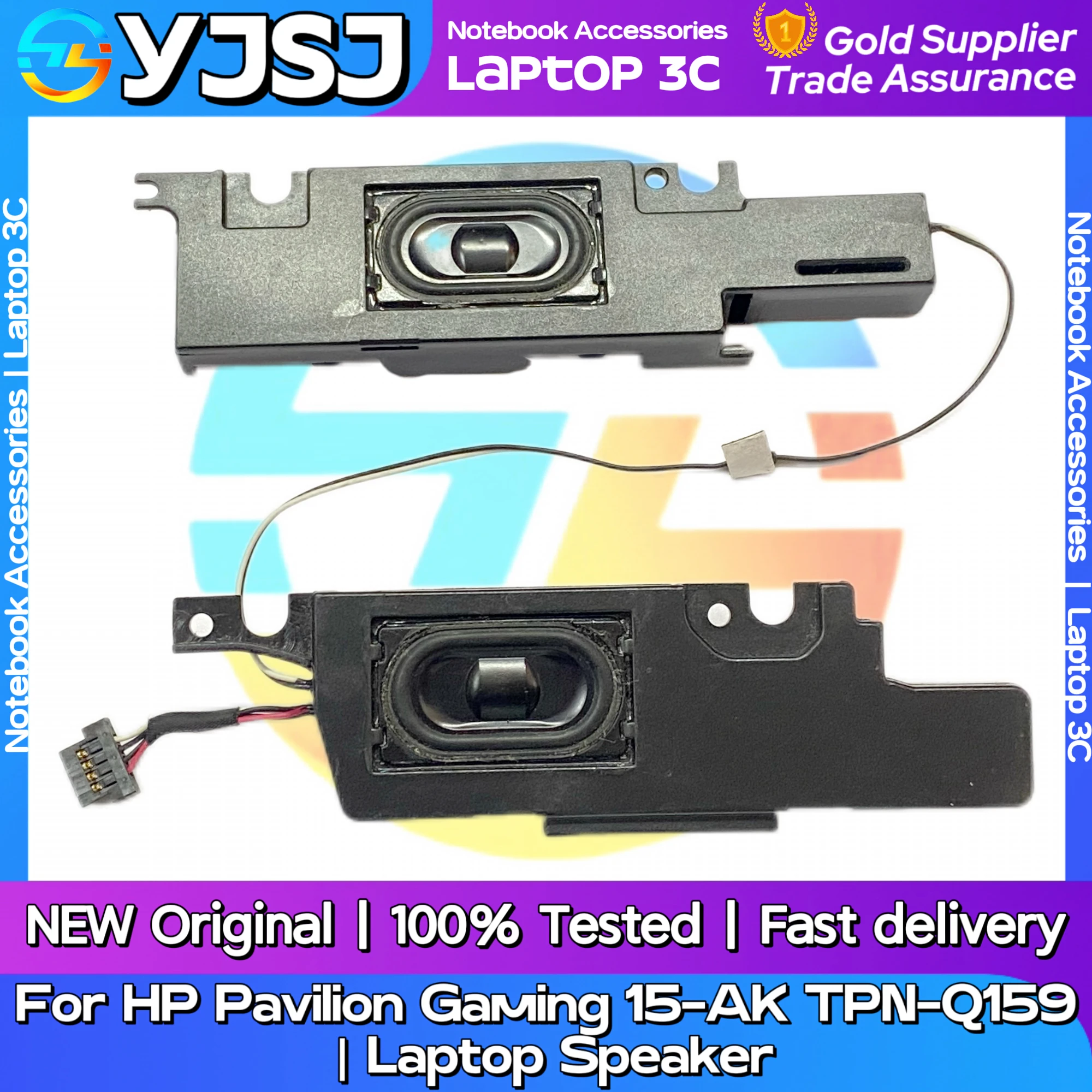 New Original Laptop Notebook Audio Speaker For HP Pavilion Gaming 15-AK TPN-Q159 Built-in Speaker Horn audio
