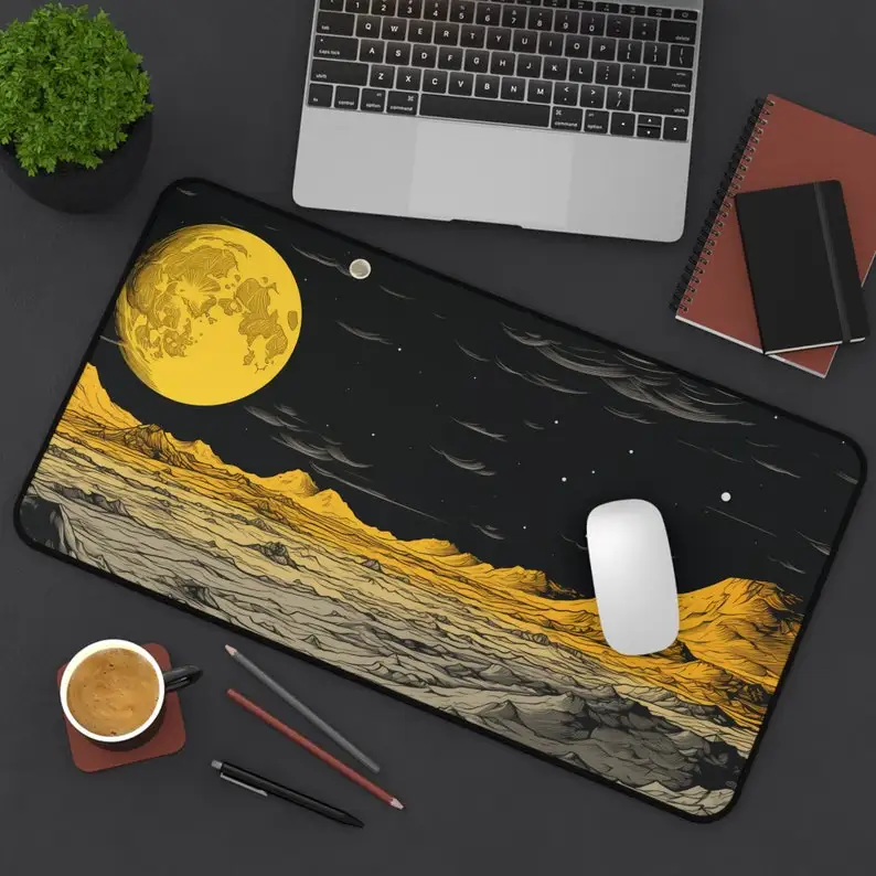 Space Dream Pattern Mouse Pad, Non-slip and Waterproof Mouse Pad, Office Gaming Desk Decoration Mat, Perfect Gift for Friends.