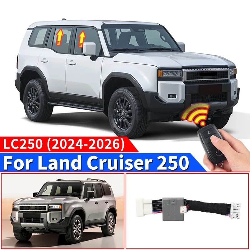 For 2024-2026 Toyota Land Cruiser Prado 250 LC250 J250 First Edition 1958 Car window Electric Window Lifter,Upgraded Accessories