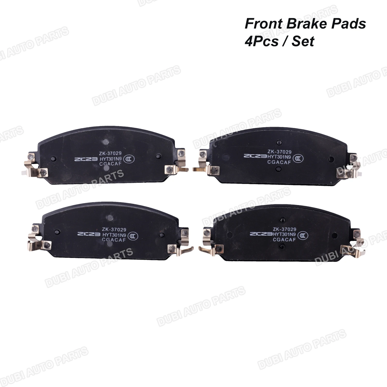 Front Brake Pads Set For BYD e2 e3 2019- D1 YUAN PRO 2020- EV Electric Vehicle Ceramic Car Accessories Spare Parts