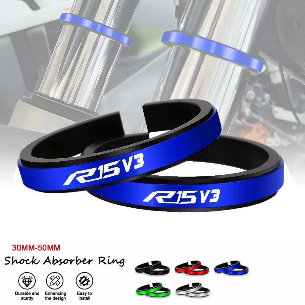 FOR YAMAHA R15V3 R15 V3 2019-2023 Motorcycle Shock Absorber Auxiliary Adjustment Ring Accessories Suspensions Apply 30MM-50MM