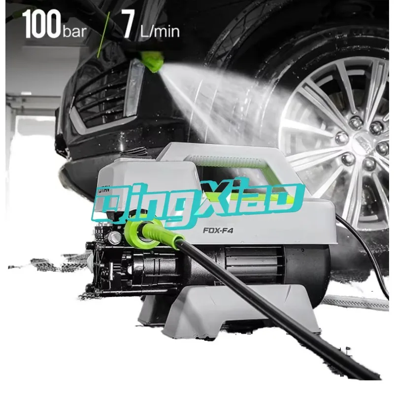 Cordless High Pressure Washer Portable Rechargeable Electric Water Gun For Commercial Car Wash Cleaning Machine Accessories
