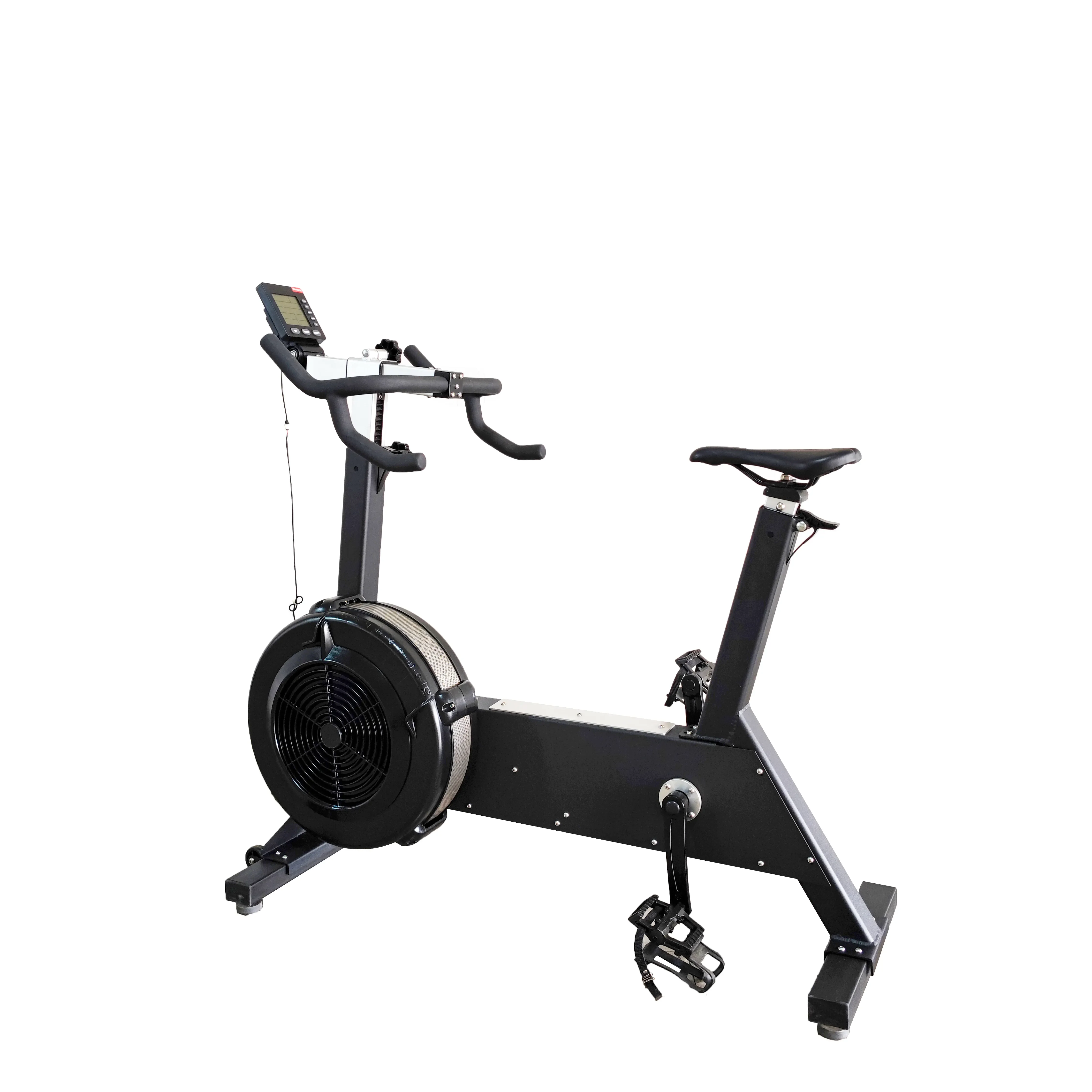 Digital Display Home Fitness Equipment-Carbon Steel Concept Air Bike for Exercise Home Use for Spinning Bike