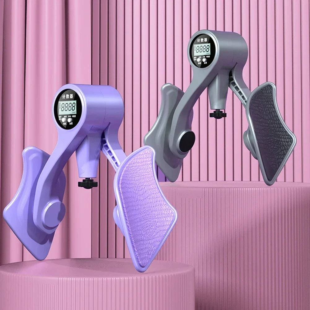 Leg Trainer Digital Counter Hip Trainer Leg Trainer Pelvic Floor Muscle Strength Adjustable Inner Thighs Fitness Equipment
