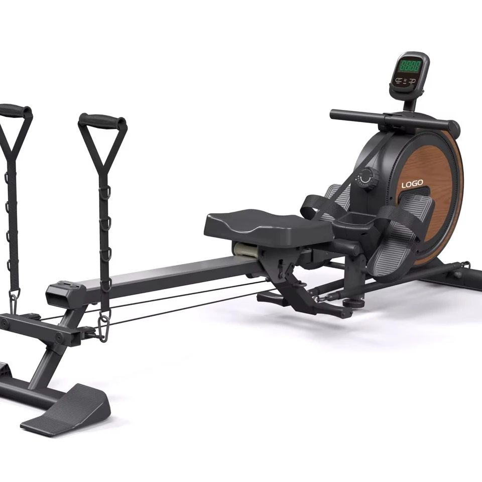 Commercial-Quality Indoor Rowing Machine Home Fitness Equipment Full-Body Workout 5005REPRO Digital Monitor 130KG