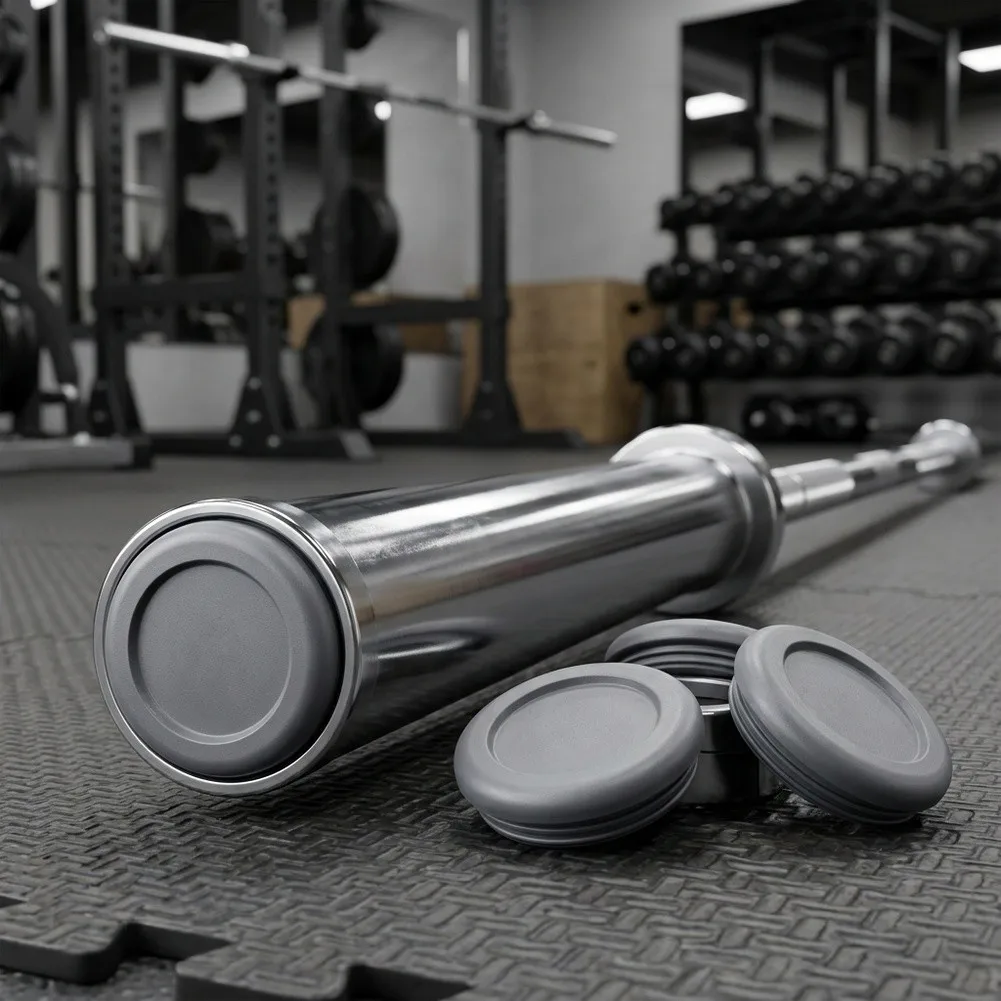 5pcs Digital End Cap For Barbell Plate Storage Rod -Plastic Weight Plate Stopper Portable Fitness Equipment Accessories