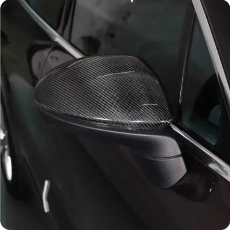 For Porsche Cayenne 2018-2023 Rearview Mirror Decor Cover Trim Stickers Car Exterior Styling Accessories