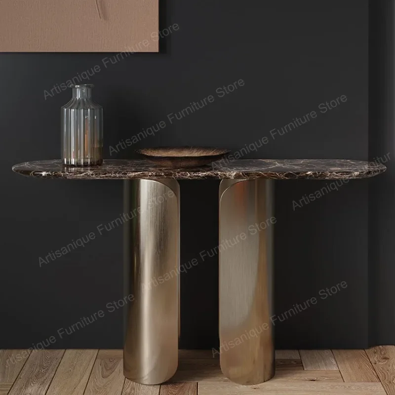 Decorative Simple Console Table Elegant Premium Entryway Table Secure Contemporary Mesa Entrada Living Room Furniture