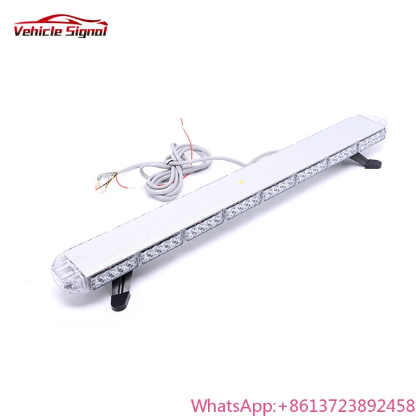 Super Slim Emergency Strobe Amber Led Warning Lightbar Low Profile Flashing ambulance Red Led Light bar