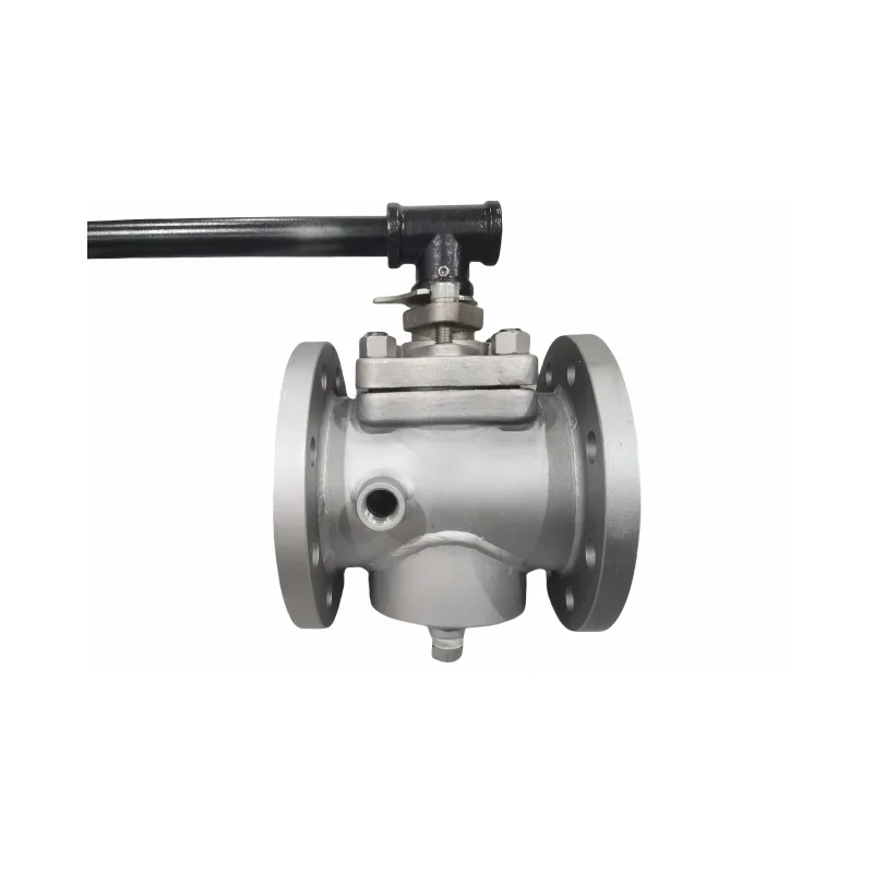 Jacketed Plug Valve for High Temperature Media Manual Pneumatic & Electric Control for Gas Water & Oil