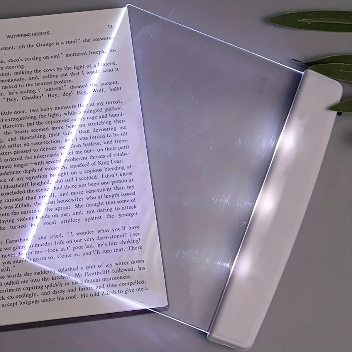 LED Reading Eye-Protecting Light Bookmark Night Light Portable Tablet Night Vision Reading Light Energy-Saving Study Tool