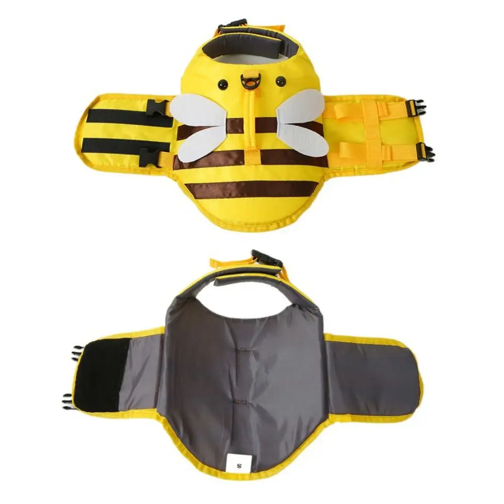 Little Bee Pet Dog Life Jacket Breathable Soft Summer Swimwear Clothes Adjustable Pet Life Vest Harness For Dogs Cats