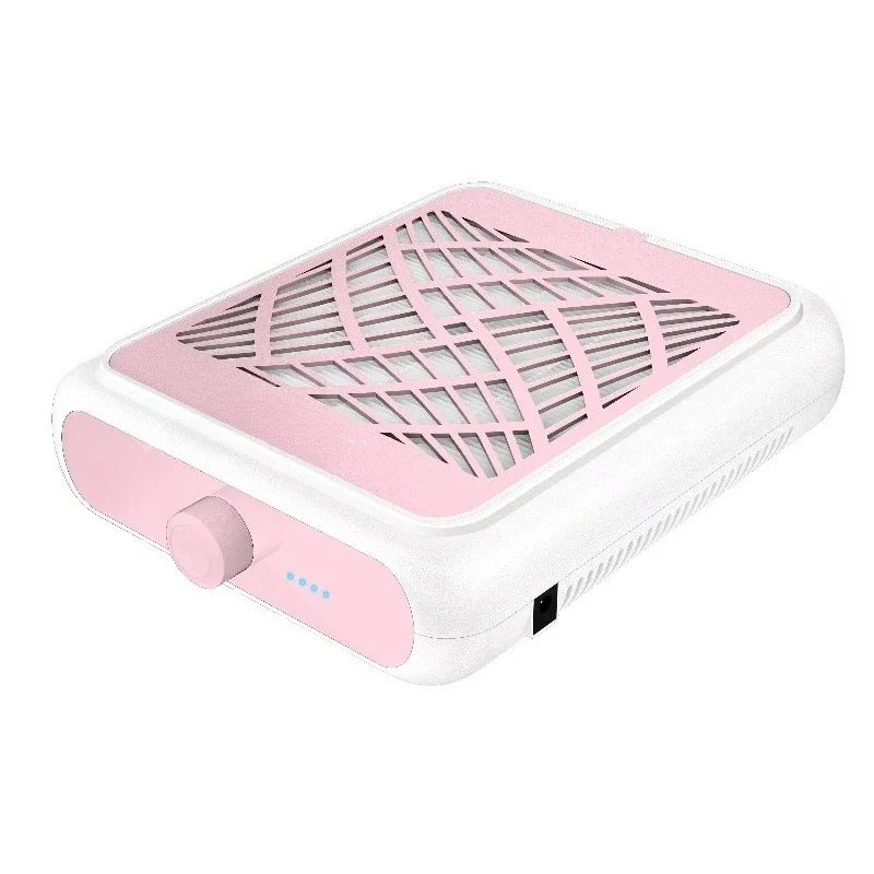 Nail professional vacuum cleaner LUGX nail brushless suction fan beautiful pink nail dust collector wireless