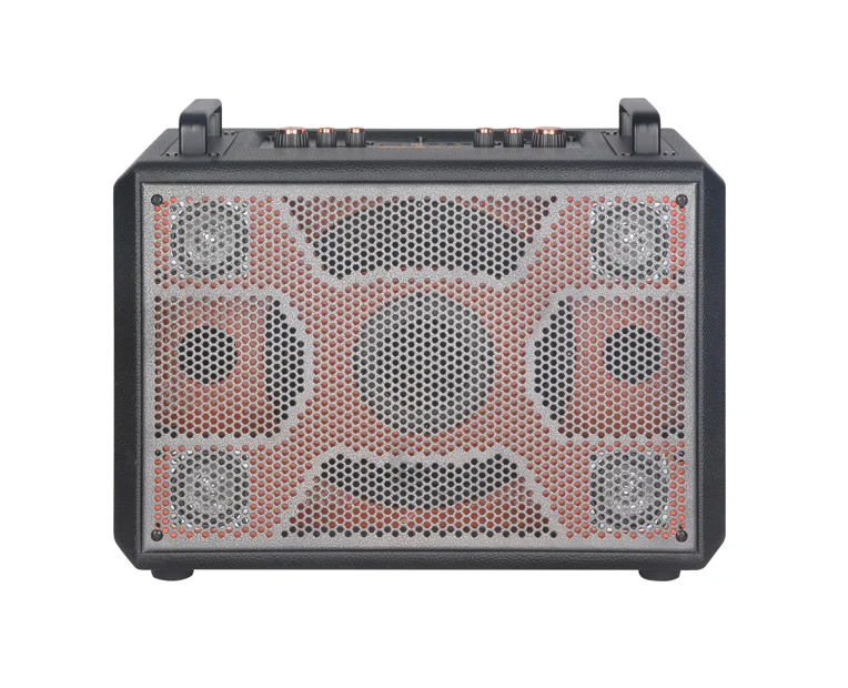 BB-5008 Ndr Speakers Portable Karaoke Speakers With Frame Lighting Wireless Trolley System Battery Power Home Party Speakers