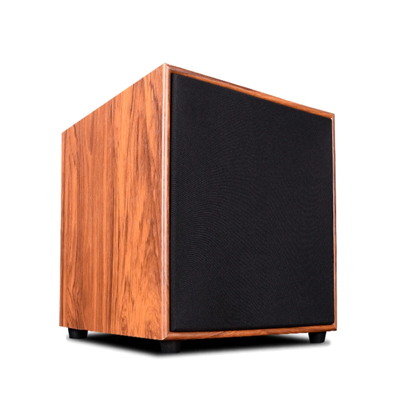 12 Inch Heavy Bass Wooden Active Subwoofer 5.1 Home Theater Bookshelf Wireless Bluetooth Sound System Speaker