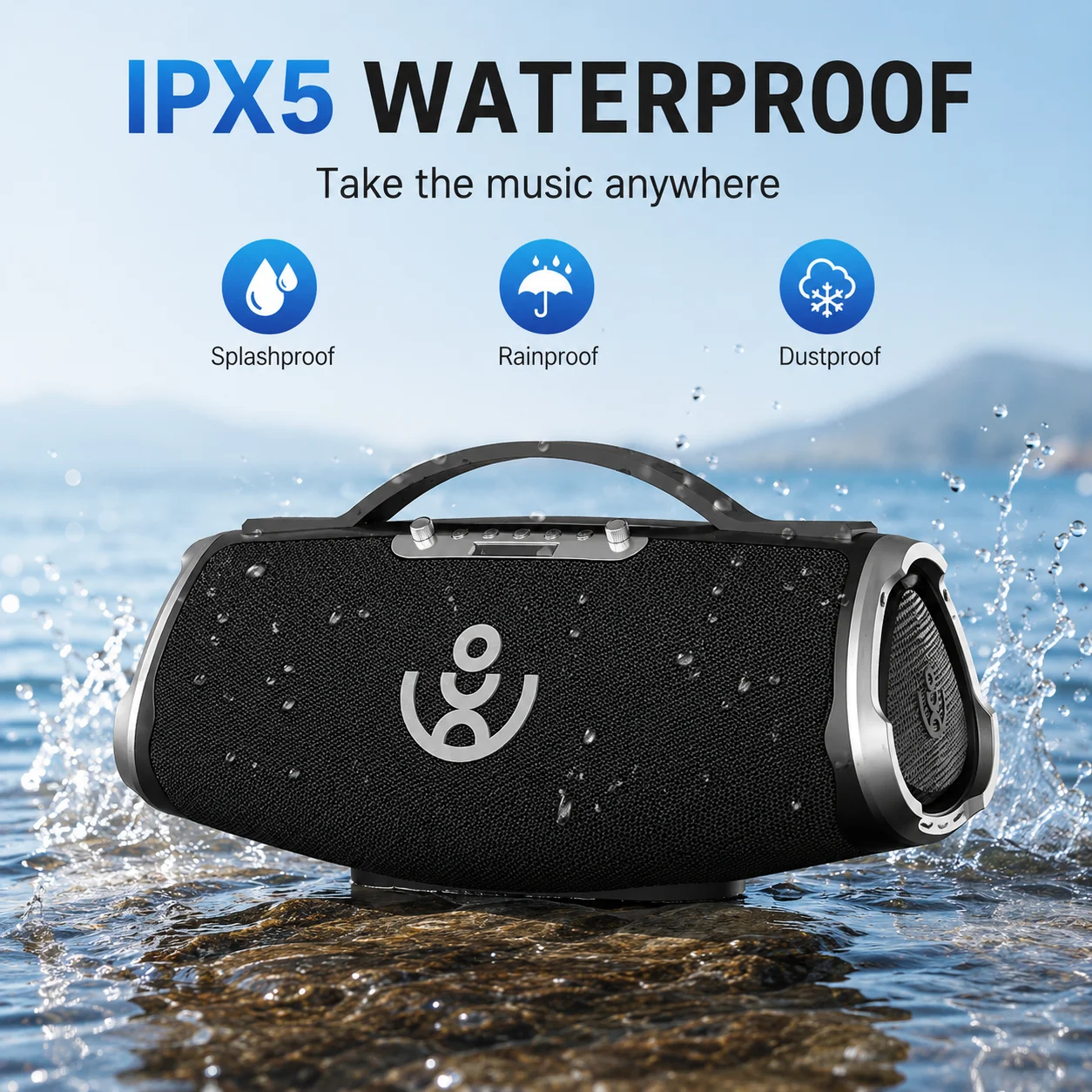 XDOBO Wow Max Wireless Karaoke Speaker Subwoofer For Outdoor Home Theatre IPX5 Waterproof BT 5.3 36000mAh Battery Dual Mode High
