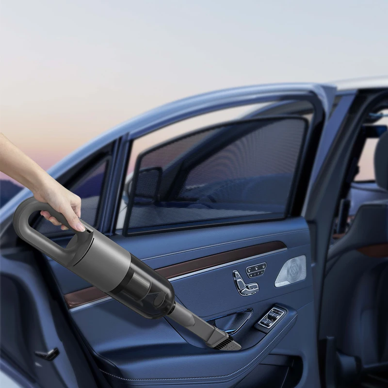 120W 18kPa Handheld Vacuum, USB Rechargeable Lightweight Bagless Wet & Dry Cleaner for Home & Car Cleaning